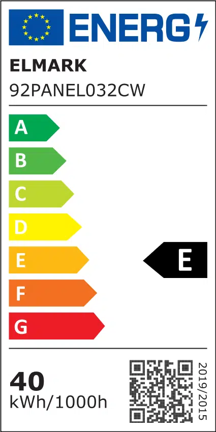 LED PANEL 40W 6500K 595x595mm WHITE FRAME - Image 2