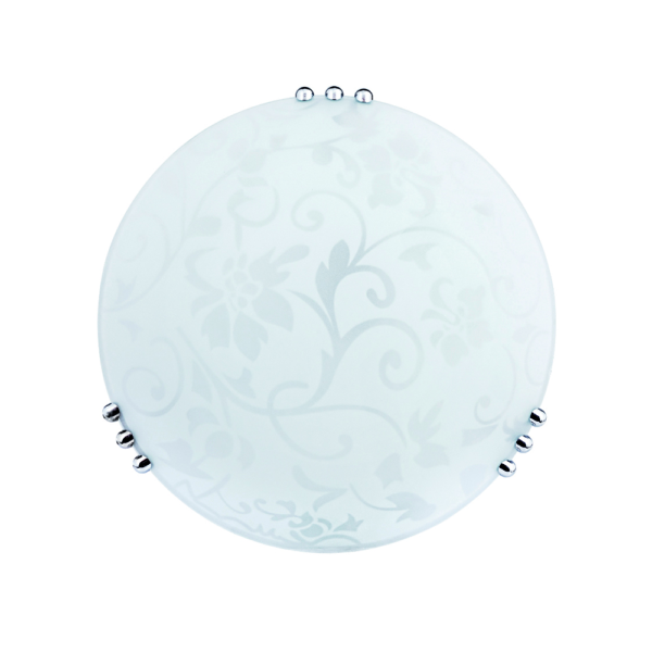 HIER ΠΛΑΦΟΝΙΕΡΑ 1ХЕ27 ΛΕΥΚΟ D300mm