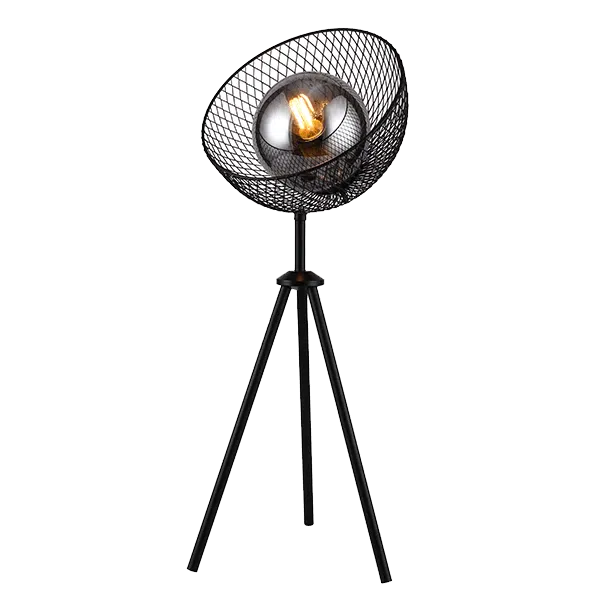 ADONIS ΕΠΙΤΡΑΠΕΖΙΟ ΦΩΤΙΣΤΙΚΟ 1XE27 ΜΑΥΡΟ