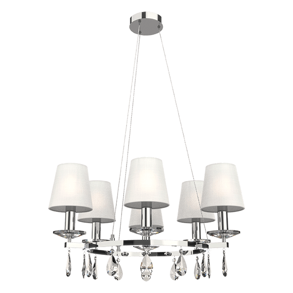 BARBARA ΠΟΛΥΦΩΤΟ 6XE14  ΛΕΥΚΟ/ΧΡΩΜΙΟ