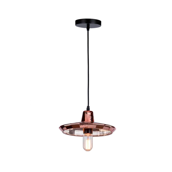 CLARK-1A ΚΡΕΜΑΣΤΟ ΦΩΤΙΣΤΙΚΟ 1XE27 ΧΑΛΚΟΣ D260mm