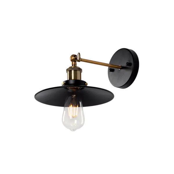 DAMON ΑΠΛΙΚΑ 1XE27 ΜΑΥΡΟ D230mm