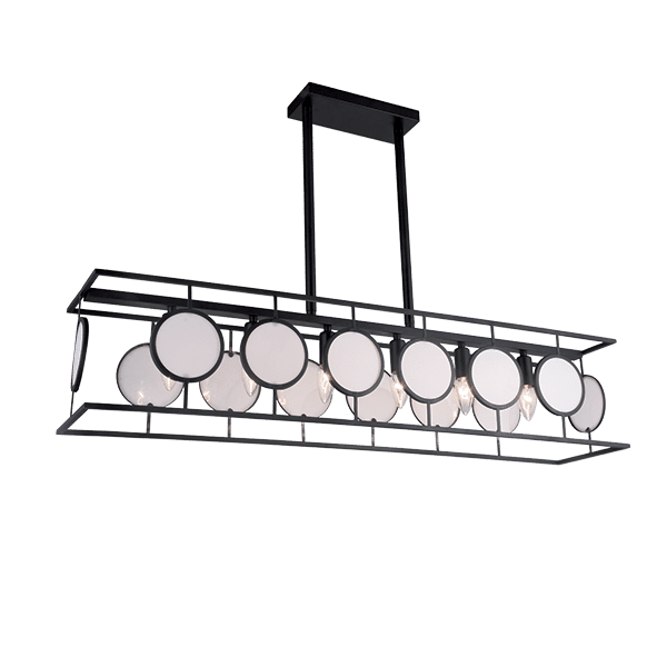 LUTON ΚΡΕΜΑΣΤΟ ΦΩΤΙΣΤΙΚΟ 6XE14 ΜΑΥΡΟ