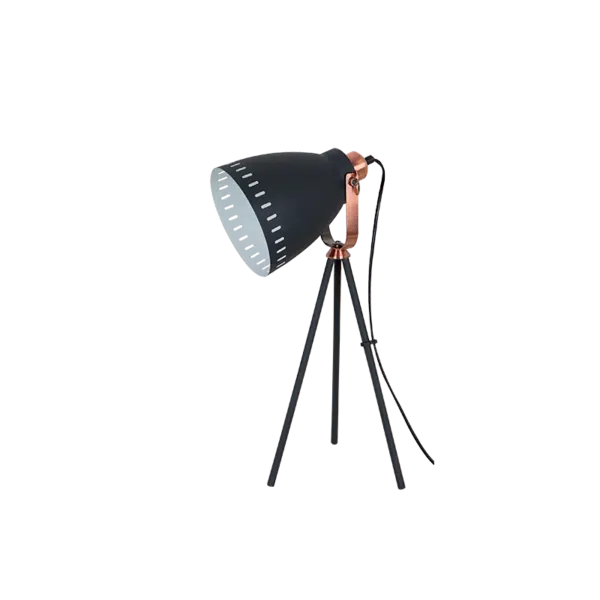 MAX ΕΠΙΤΡΑΠΕΖΙΟ ΦΩΤΙΣΤΙΚΟ 1XE27 ΜΑΥΡΟ H520mm