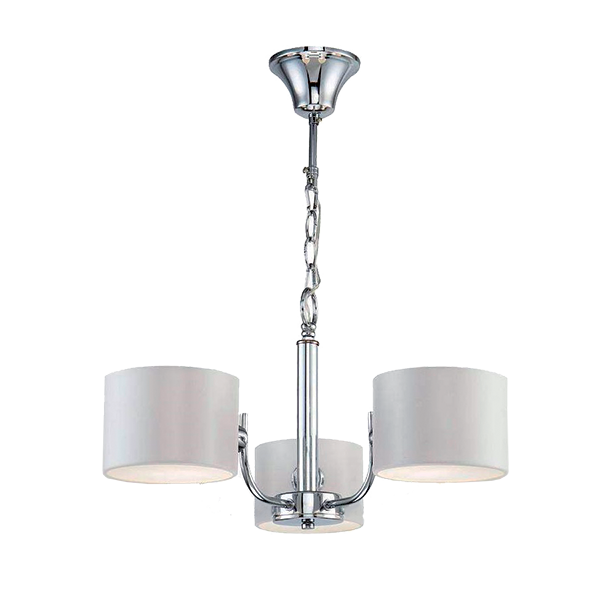 MELODY ΠΟΛΥΦΩΤΟ 3XE27 ΛΕΥΚΟ/ΧΡΩΜΙΟ