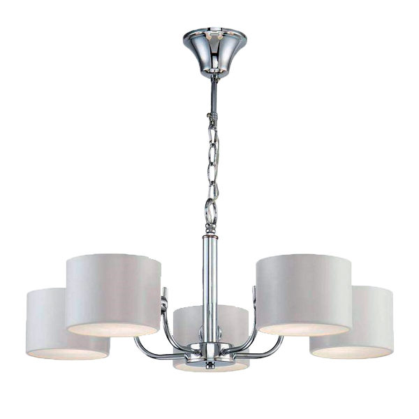 MELODY ΠΟΛΥΦΩΤΟ 5XE27 ΛΕΥΚΟ/ΧΡΩΜΙΟ