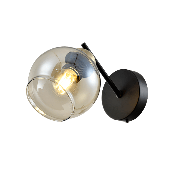 RICK ΑΠΛΙΚΑ 1XE27 ΜΑΥΡΟ MAT/ΜΠΡΟΝΖΕ