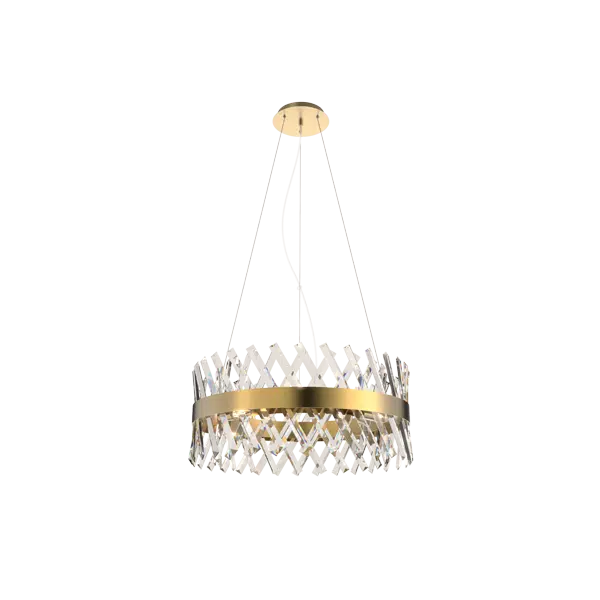 WILLIAM CHANDELIER 8xE14 GOLD