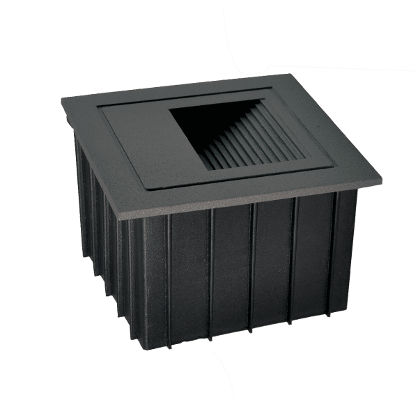 GRF011 LED 2W 4000K IP65 ΜΑΥΡΟ