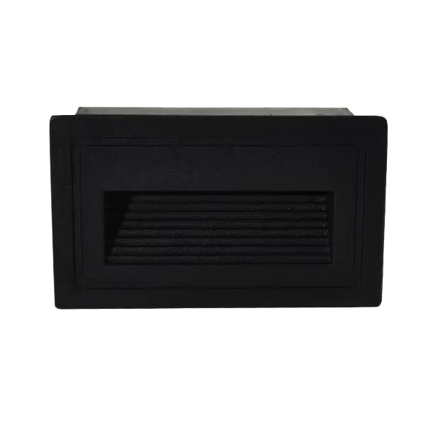 GRF012 LED 2W 4000K IP65 ΜΑΥΡΟ