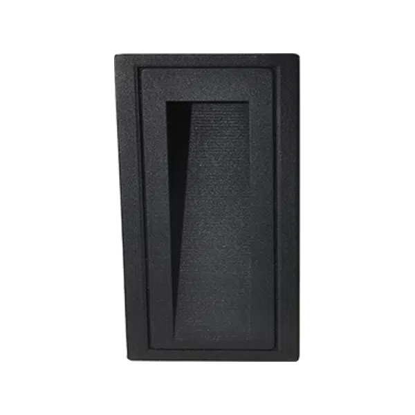 GRF012 LED 2W 3000K IP65 ΜΑΥΡΟ