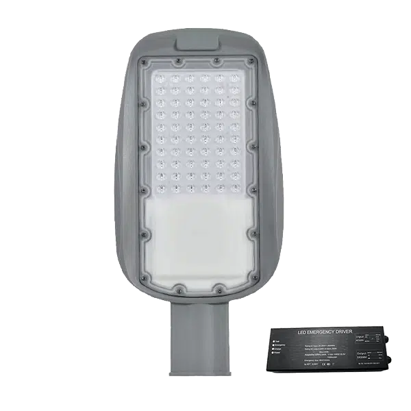 PRAGUE SMD LED ΦΩΤΙΣΤΙΚΟ ΔΡΟΜΟΥ 50W 5500K IP65+ ΚΙΤ ΑΣΦΑΛΕΙΑΣ