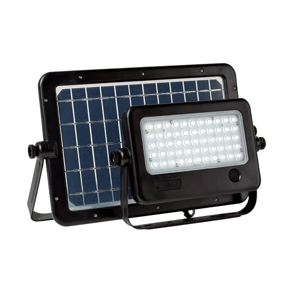 ΗΛΙΑΚΟΣ ΠΡΟΒΟΛΕΑΣ LED ΜΕ ΑΝΙΧΝΕΥΤΗ 1100lm IP65 ΜΕ ΦΟΡΗΤΟ ΗΛΙΑΚΟ ΠΑΝΕΛ