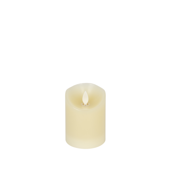 DECORATIVE CANDLE 6000K 100MM 2XAA IVORY