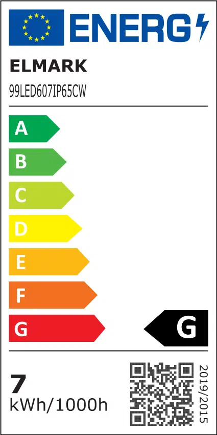 LED ΠΑΝΕΛ ΣΤΡΌΓΓΥΛΟ 7W 6500K IP65 - Image 2