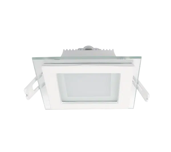 LED ΠΑΝΕΛ ΤΕΤΡΑΓΩΝΟ ΜΕ ΓΥΑΛΙ 6W 4000K