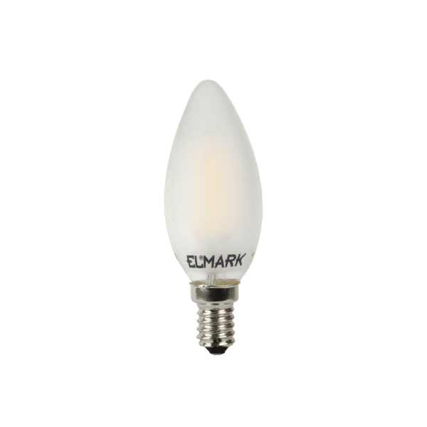 LED CANDLE C35 FILAMENT 4W E14 230V 2700K ΝΤΙΜΑΡ