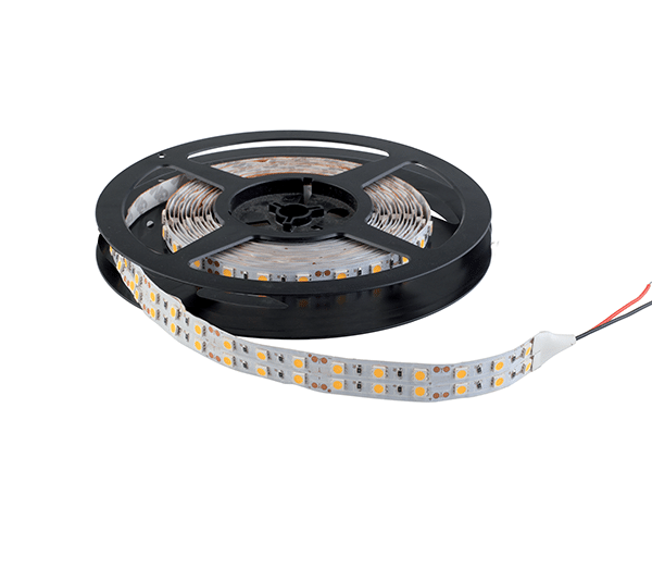 LED ΤΑΙΝΙΑ LED600 5050 12V/DC IP20 2X60 τεμ./m. ΛΕΥΚΟ ΘΕΡΜΟ