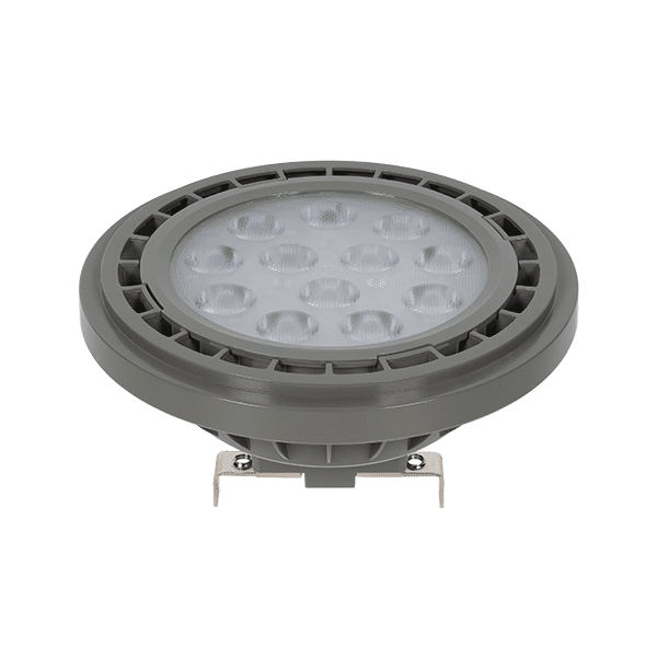 ΛΑΜΠΤΗΡΑΣ LED AR111 6 ΙΣΧΥΟΣ 11W G53 220V AC ΘΕΡΜΟ ΛΕΥΚΟ ΝΤΙΜΑΡΙΖΟΜΕΝΟΣ