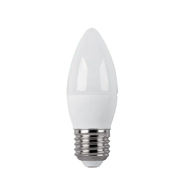 ΛΑΜΠΤΗΡΑΣ LED ΚΕΡΑΚΙ C37 SMD2835 8W E27 230V ΘΕΡΜΟ ΛΕΥΚΟ