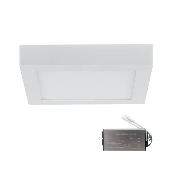 LED ΠΑΝΕΛ ΤΕΤΡΑΓΩΝΟ ΕΞΩΤΕΡΙΚΟ 18W 2700K+ ΚΙΤ ΑΣΦΑΛΕΙΑΣ