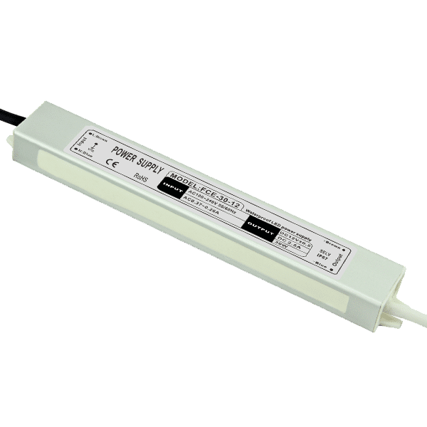 ELMARK LED DRIVER SETDC 30W 230VAC/ 24VDC IP67 ELMARK LED DRIVER SETDC 30W 230VAC/ 24VDC IP67