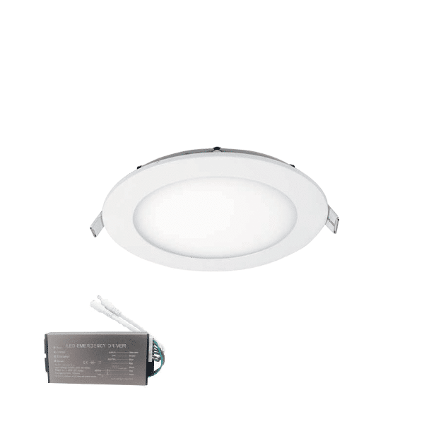 STELLAR LED ΠΑΝΕΛ ΣΤΡΟΓΓΥΛΟ ΧΩΝΕΥΤΟ 12W 4000K+ ΚΙΤ ΑΣΦΑΛΕΙΑΣ