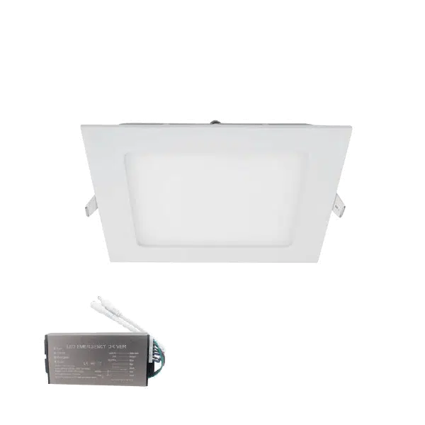 STELLAR LED ΠΑΝΕΛ ΤΕΤΡΑΓΩΝΟ ΧΩΝΕΥΤΟ 12W 2700K+ ΚΙΤ ΑΣΦΑΛΕΙΑΣ