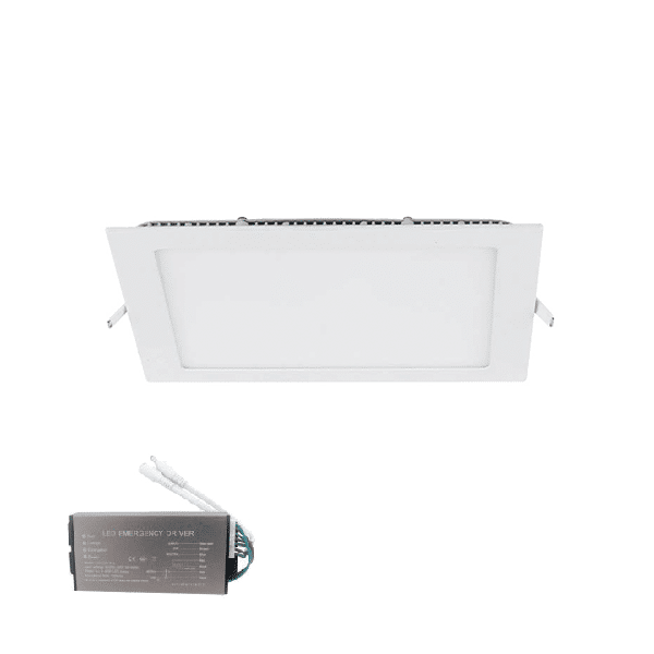 STELLAR LED ΠΑΝΕΛ ΤΕΤΡΑΓΩΝΟ ΧΩΝΕΥΤΟ 24W 2700K+ ΚΙΤ ΑΣΦΑΛΕΙΑΣ