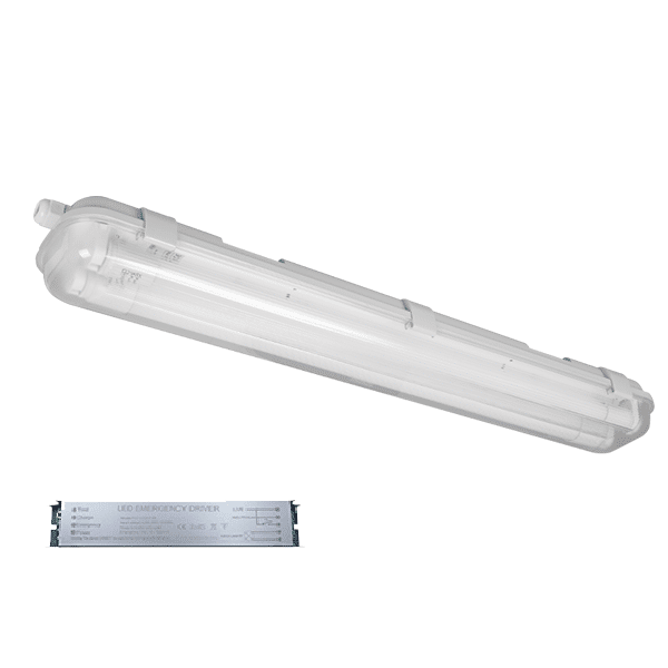 BELLA ΦΩΤΙΣΤΙΚΟ ΜΕ LED ΣΩΛΗΝΑ (1500mm) 2X24W 4000K-4300K IP65 ΜΕ ΜΠΛΟΚ