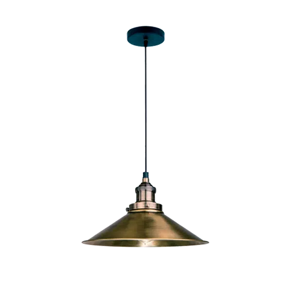 DAMON ΚΡΕΜΑΣΤΟ ΦΩΤΙΣΤΙΚΟ 1XE27 ΧΡΥΣΟ ΑΝΤΙΚΕ