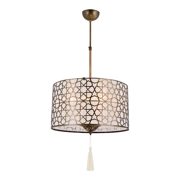 ERBA ΚΡΕΜΑΣΤΟ ΦΩΤΙΣΤΙΚΟ 3XE27 ΧΡΥΣΟ ΑΝΤΙΚΕ