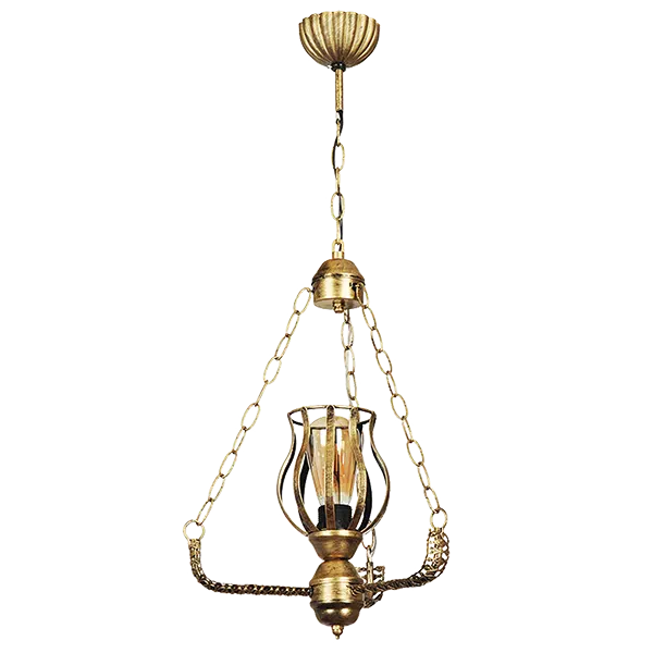 RUGER ΚΡΕΜΑΣΤΟ ΦΩΤΙΣΤΙΚΟ 1XE27 ΧΡΥΣΟ ΑΝΤΙΚΕ