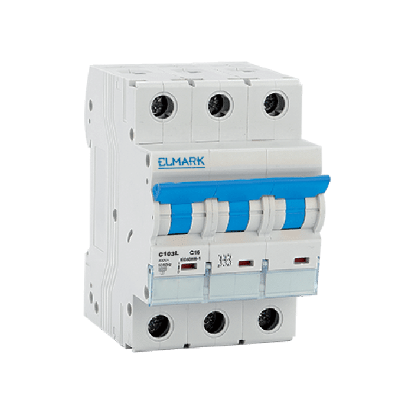 NEW ΜΙΚΡΟΑΥΤΟΜΑΤΗ ΑΣΦΑΛΕΙΑ MCB C103L 32A 3P 10kA ΚΑΜΠΥΛΗ B