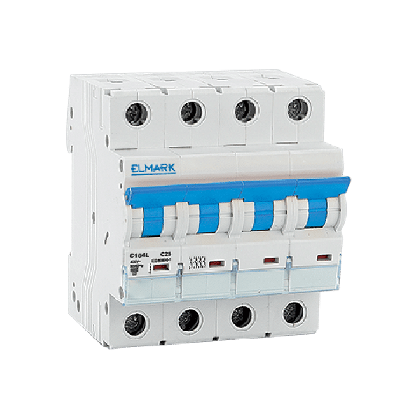 NEW ΜΙΚΡΟΑΥΤΟΜΑΤΗ ΑΣΦΑΛΕΙΑ MCB C104L 32A 4P 10kA ΚΑΜΠΥΛΗ B