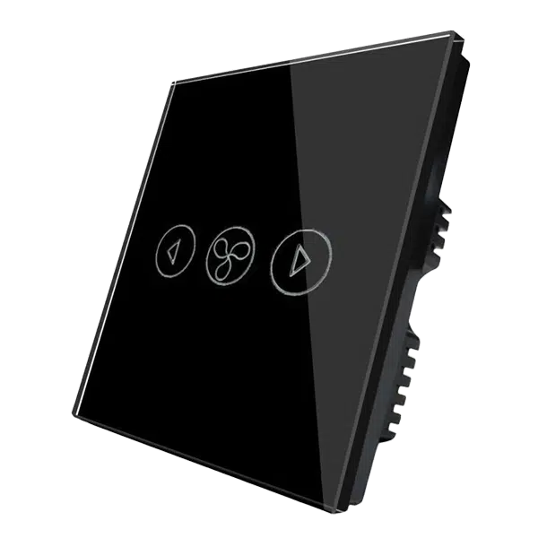 WI-FI SMART TOUCH EU FAN SWITCH BLACK