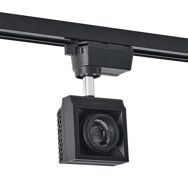 SS ΣΠΟΤ ΡΑΓΑΣ 2-ΓΡΑΜΜΩΝ 10W 24° 3000K ΜΑΥΡΟ