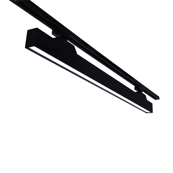 ΠΡΟΒΟΛΕΑΣ ΡΑΓΑΣ T30 4-ΡΑΜΜΩΝ 24W 30&degCCT ΜΑΥΡΟ