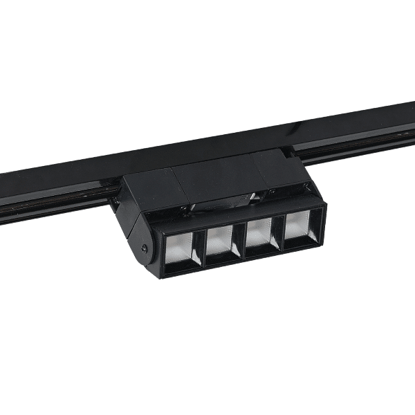 ZFLD ΣΠΟΤ ΡΑΓΑΣ 2-ΓΡΑΜΜΩΝ 12W 30° 3000K ΜΑΥΡΟ