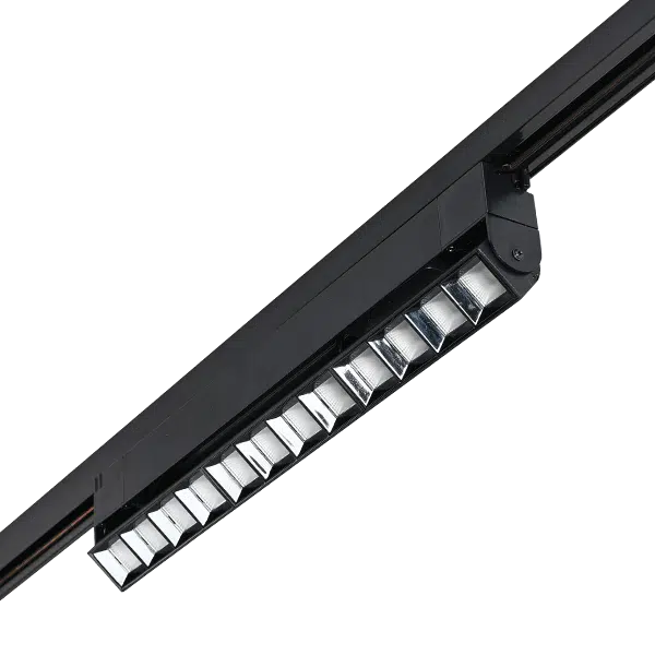 ZFLD ΣΠΟΤ ΡΑΓΑΣ 2-ΓΡΑΜΜΩΝ 30W 30° 3000K ΜΑΥΡΟ