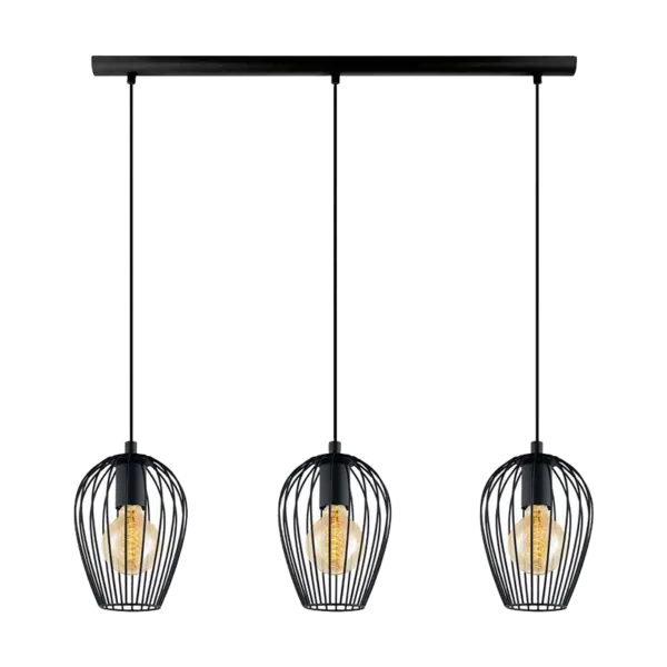 ADRIA ΚΡΕΜΑΣΤΟ ΦΩΤΙΣΤΙΚΟ 1XE27 ΜΑΥΡΟ