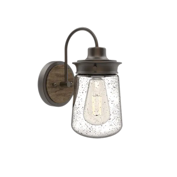 BIANCA ΑΠΛΙΚΑ 1XE27 ΜΑΥΡΟ MAT/ΞΥΛΟ