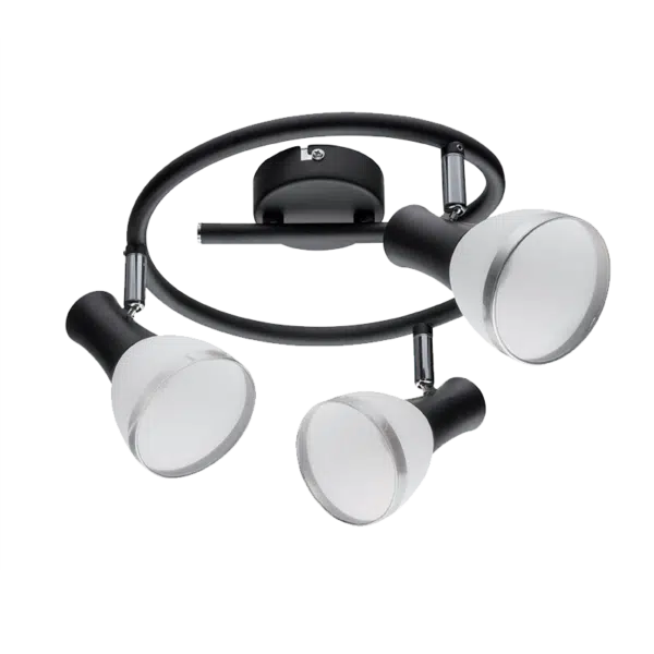 EDDY ΣΠΟΤ 3XE14 ΜΑΥΡΟ