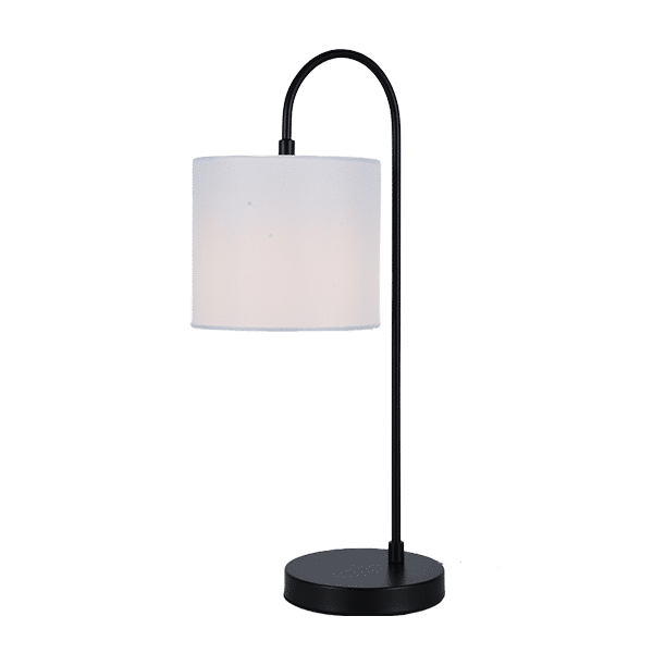 NADINE ΕΠΙΤΡΑΠΕΖΙΟ ΦΩΤΙΣΤΙΚΟ 1xE27 ΜΑΥΡΟ