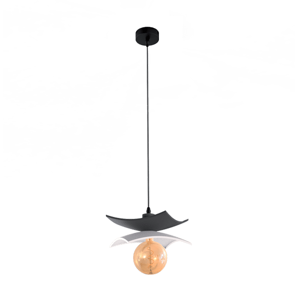 ROBBY ΚΡΕΜΑΣΤΟ ΦΩΤΙΣΤΙΚΟ 1ХЕ27 ΜΑΥΡΟ/ΛΕΥΚΟ