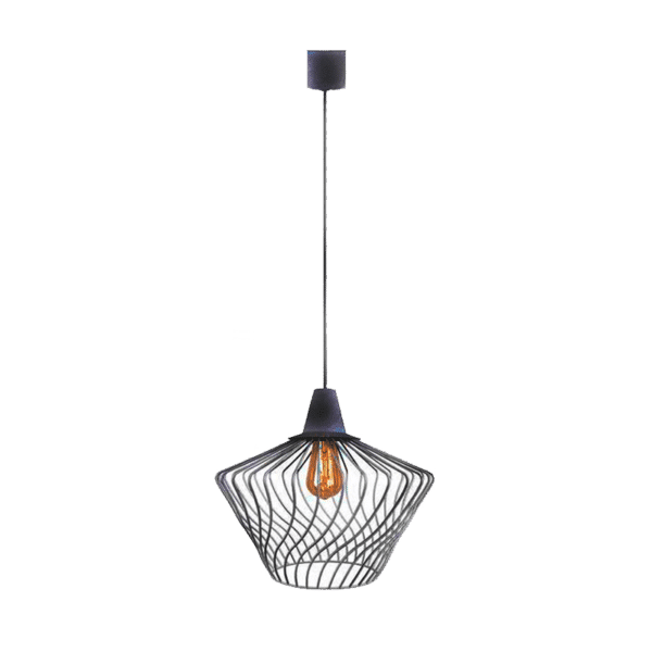 SALVA ΚΡΕΜΑΣΤΟ ΦΩΤΙΣΤΙΚΟ 1xE27 ΜΑΥΡΟ