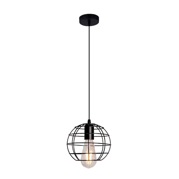 TARA ΚΡΕΜΑΣΤΟ ΦΩΤΙΣΤΙΚΟ 1XE27 ΜΑΥΡΟ