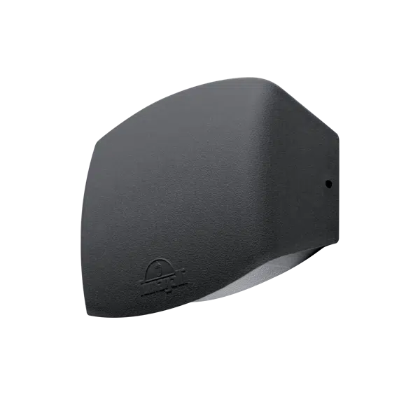 ABRAM 190 LED ΑΠΛΙΚΑ 7.5W CCT 4000K IP55 ΜΑΥΡΟ