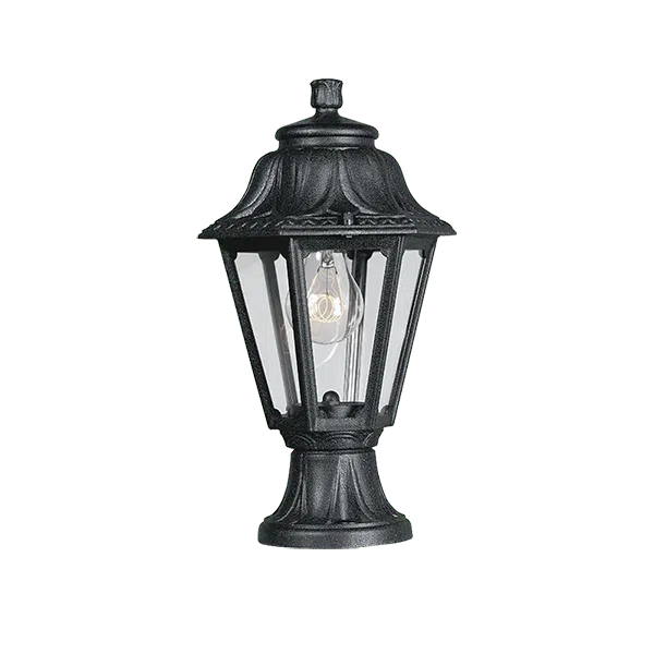 ANNA 120 ΦΑΝΑΡΑΚΙ STAND 1XE27 ΜΑΥΡΟ