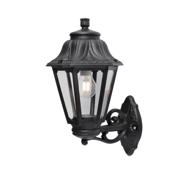 ANNA 120 ΦΑΝΑΡΑΚΙ UPWARD 1XE27 ΜΑΥΡΟ